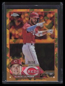 2023 Topps Chrome Sapphire Gold Refractor 230 Albert Almora 38/50