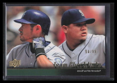 2010 Upper Deck Gold 596 Seattle Mariners CL Felix Hernandez Ichiro Suzuki 50/99