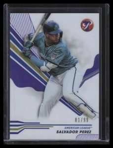 2024 Topps Pristine Purple Refractor 278 Salvador Perez AS 81/99 All-Star Game