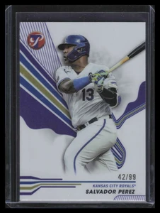 2024 Topps Pristine Purple Refractor 169 Salvador Perez 42/99