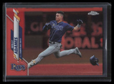 2020 Topps Chrome Orange Refractor 179 Willy Adames 1/25