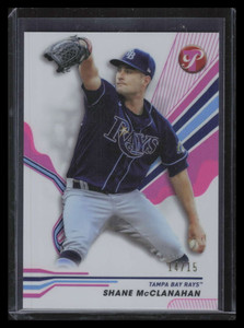 2024 Topps Pristine Pink Refractor 244 Shane McClanahan 14/15