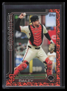 2025 Topps Team Color Border Variations 70 Patrick Bailey SP
