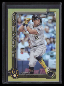 2025 Topps Gold Rainbow Foil 93 Rhys Hoskins 4/50