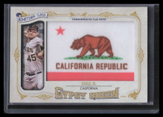 2014 Topps Gypsy Queen Hometown Flags GQHFGC Gerrit Cole California Patch 2/5