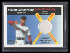 2004 Topps Heritage Clubhouse Collection Relics Nomar Garciaparra Uniform Jersey