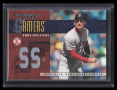 2003 Donruss Gamers Position 1 Nomar Garciaparra Jersey 63/100