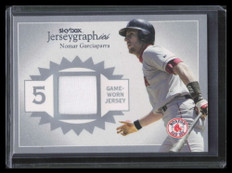 2004 SkyBox Autographics Jerseygraphics Silver Nomar Garciaparra Jersey 24/100