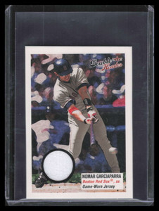 2003 Fleer Double Header Flip Card Game Used NG Nomar Garciaparra Jersey SP /200