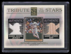 2003 Topps Tribute Contemporary to the Stars Nomar Garciaparra Dual Bat Jersey