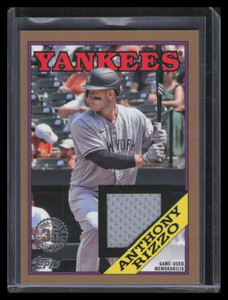 2023 Topps '88 Topps Relics Gold 88rarz Anthony Rizzo Jersey 35/50