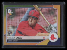 2023 Topps Big League Wrapper Redemption Gold Foil Triston Casas Rookie 38/50