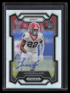 2024 Panini Prizm Draft Picks Silver Autographs 185 Javon Bullard Rookie Auto