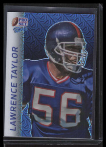 2024 Leaf Pro Set Metal Retro Mojo Blue rb110 Lawrence Taylor 4/7