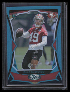 2024 Certified Mirror Teal 197 Isaac Guerendo Rookie 20/50