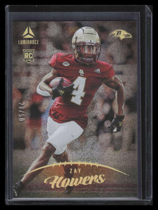 2023 Panini Luminance Orange 108 Zay Flowers Rookie 28/50
