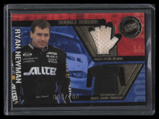2005 Press Pass Double Burner db2 Ryan Newman Dual Glove Firesuit 8/100