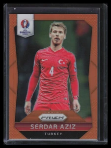 2016 Panini Prizm UEFA Euro '16 Prizms Orange 206 Serdar Aziz Rookie 19/20