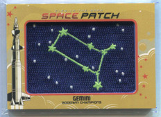 2023 UD Goodwin Champions Glow in the Dark Space Patches gsp18 Gemini Patch