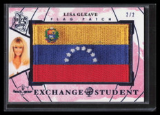 2019 Bench Warmers Hot 4 Teacher Student Exchange Lisa Gleave VEN Flag Patch 2/2