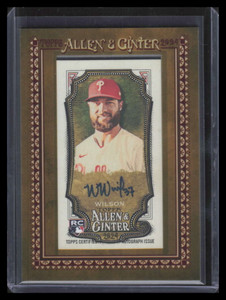 2024 Topps Allen and Ginter Framed Mini Autographs Weston Wilson RC Auto 149442