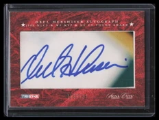 2008 TRISTAR Signa Cuts Autograph Hidden Treasures Red Orel Heshiser Auto 53/139