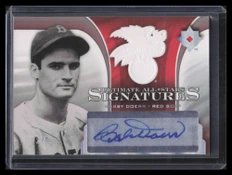 2004 Ultimate Collection All-Stars Signatures BD Bobby Doerr Auto 2/9