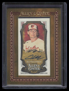 2024 Topps Allen and Ginter Framed Mini Autographs MAAR Adley Rutschman Auto
