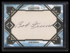 2020 Topps Diamond Icons Cut Signatures CSBF Bob Feller Cut Auto 4/4