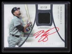2017 Topps Diamond Icons Autograph Relics ARMP Mike Piazza Jersey Auto 2/10