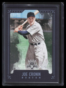 2017 Diamond Kings Framed Blue 17 Joe Cronin 3/5