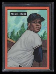 2017 Bowman Chrome Refractors That Never Were Orange RTNWMI Monte Irvin 6/25