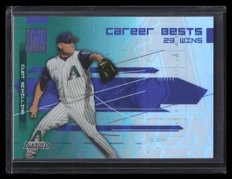 2003 Donruss Elite Career Bests 2 Curt Schilling WIN 6/23