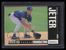 1994 Collector's Choice Silver Signature White Letter Variation 644 Derek Jeter