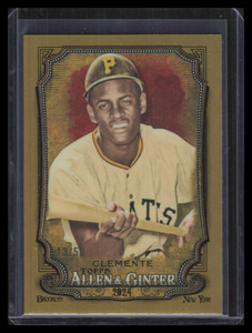 2024 Topps Allen and Ginter Chrome Gold Refractor 124 Roberto Clemente 13/50