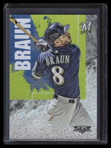2019 Topps Fire Inferno 84 Ryan Braun 1/1