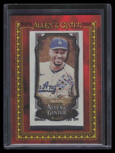 2024 Topps Allen and Ginter Mini Cloth 94 Mookie Betts 3/10
