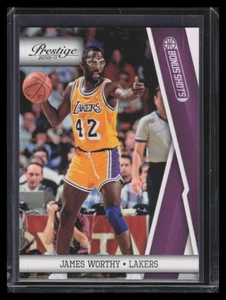 2010-11 Prestige Bonus Shots Purple 131 James Worthy 8/49