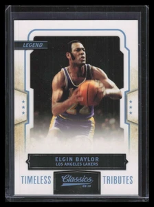 2009-10 Classics Timeless Tributes Platinum 153 Elgin Baylor 12/25