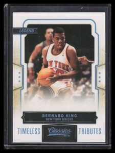 2009-10 Classics Timeless Tributes Platinum 134 Bernard King 13/25