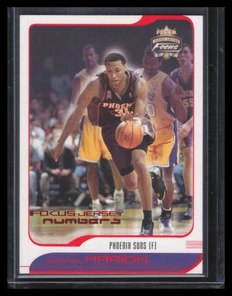 2001-02 Fleer Focus Jersey Focus Numbers 23 Shawn Marion 18/40