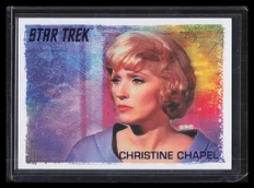 2021 Rittenhouse Women of Star Trek Art and Images Blue 3 Christine Chapel 21/99
