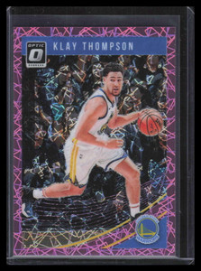 2018-19 Donruss Optic Pink Velocity Refractor 12 Klay Thompson 57/79