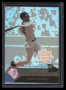 2004 Topps Clubhouse Copper Relics DJ Derek Jeter Bat 80/99