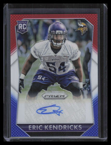 2015 Panini Prizm Autographs Prizms Red White and Blue Eric Kendricks RC Auto