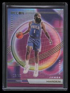 2022-23 Panini Recon Holo Purple 15 James Harden 15/49