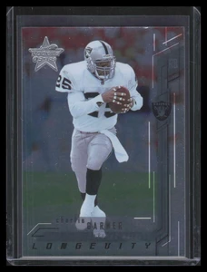 2001 Leaf Rookies and Stars Longevity 14 Charlie Garner 9/50