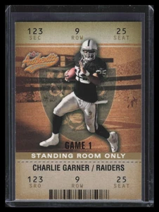 2003 Fleer Authentix Standing Room Only 28 Charlie Garner 8/25