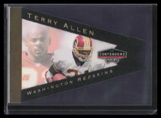 1998 Playoff Contenders Pennants Gold Foil 99 Terry Allen 49/98