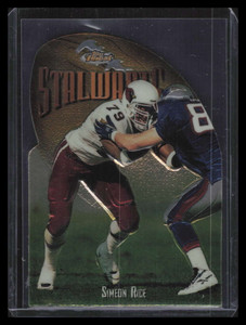 1997 Finest Embossed 341 Simeon Rice Gold Rare